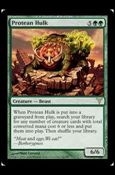 Magic the Gathering: Dissension (Base Set) card 90 Protean Hulk
