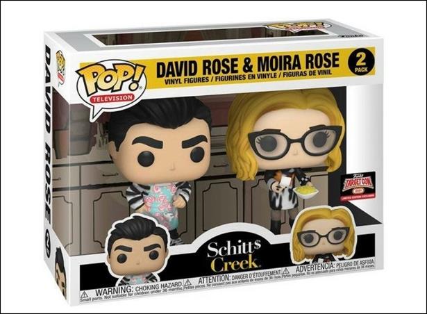 POP! Television Multi-Packs figure '12' David Rose and Moira Rose Cooking