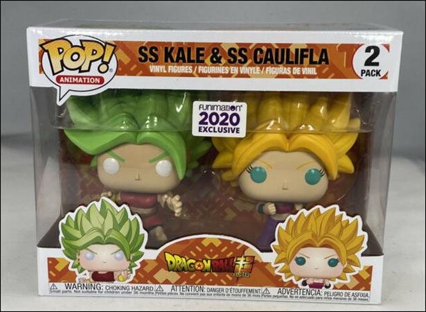 Pop! Animation Multi-Packs figure '22' SS Kale & SS Caulifla