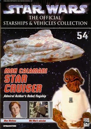 Star Wars: The Official Starships & Vehicles Collection issue 54 Mon Calamari Star Cruiser