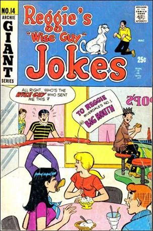 Reggie's Wise Guy Jokes issue 14