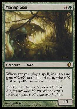 Magic the Gathering: Shards of Alara (Base Set) card 138 Manaplasm