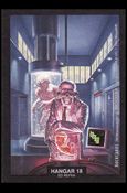 Rock Cards (Artwork Stick-on Subset) card nn-7 Hangar 18 - Ed Repka