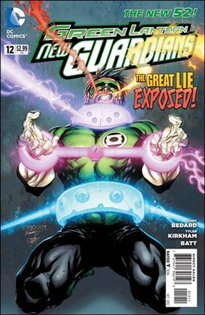 Green Lantern: New Guardians  issue 12 Standard Cover
