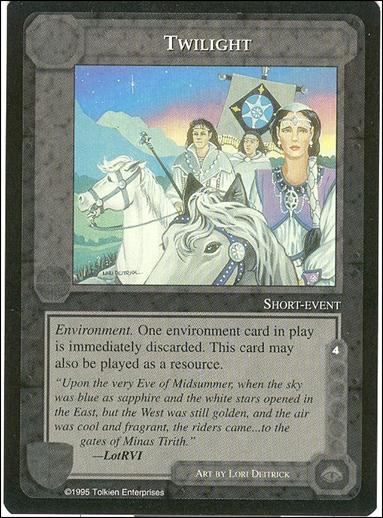 Middle-Earth: The Wizards (Base Set) card 446 Twilight