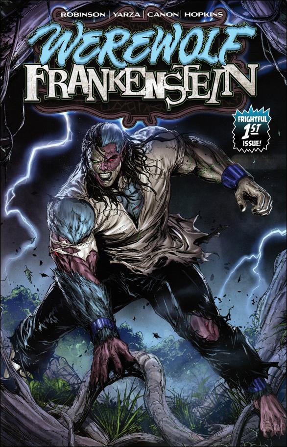 Werewolf Frankenstein issue 1 Raymond Gay Cover