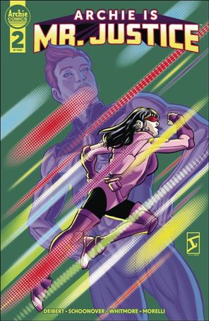 Archie is Mr. Justice issue 2-B Jamal Igle Cover