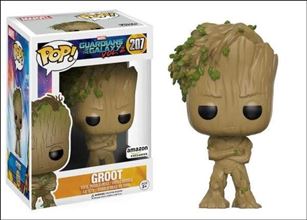POP! Marvel figure 207-B Groot Swept Hair (Amazon Exclusive)