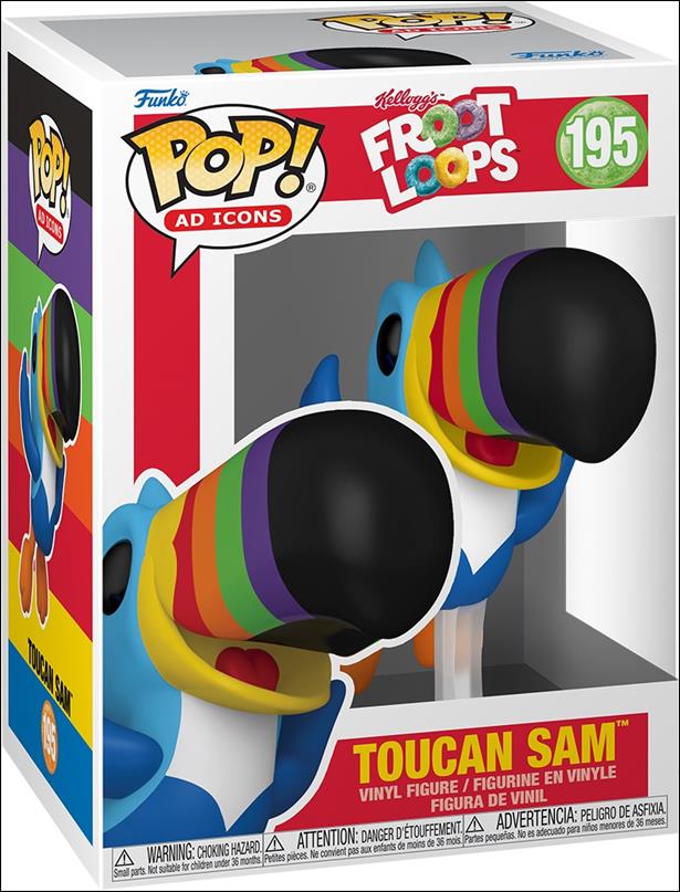 POP! Ad Icons figure 195 Toucan Sam (Flying)