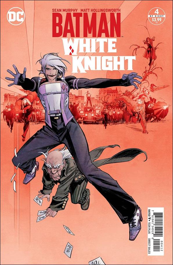 Batman: White Knight issue 4-C Neo Joker Red Cover (2nd Printing)