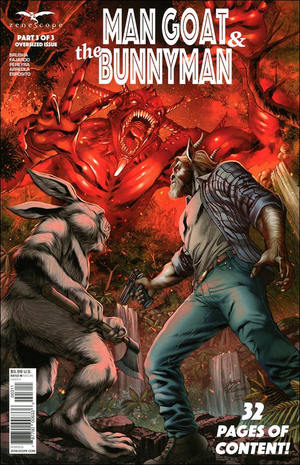 Man Goat & the Bunnyman issue 3 Igor Vitorino Cover