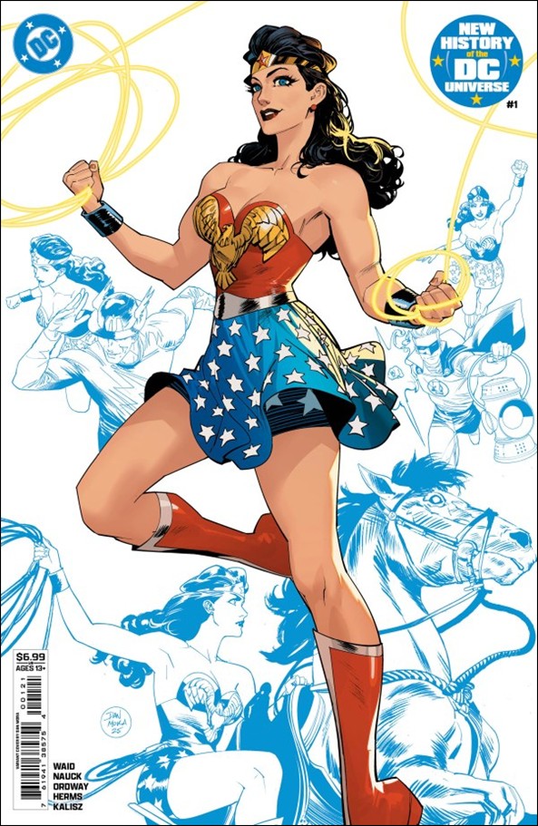 New History of the DC Universe issue 1-B Dan Mora Cardstock Cover