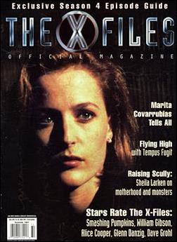 Official X-Files Magazine Volume 1 issue 2-B Dana Scully Cover