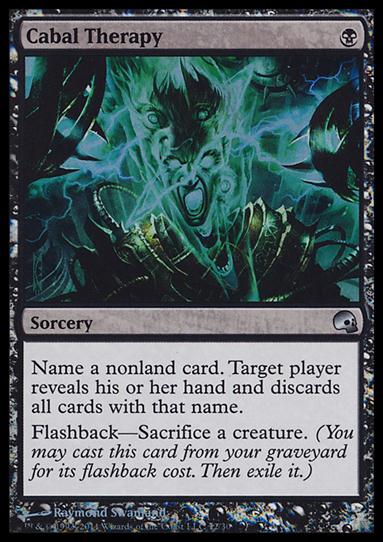 Magic the Gathering: Premium Deck Series: Graveborn (Base Set) card 12 Cabal Therapy