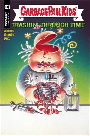 Garbage Pail Kids: Trashin' Through Time issue 3-D Classic Trading Card Cover