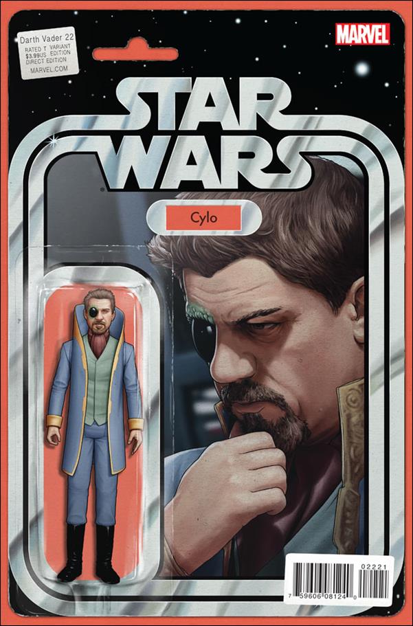 Darth Vader (2015) issue 22-B John Tyler Christopher Action Figure Cover