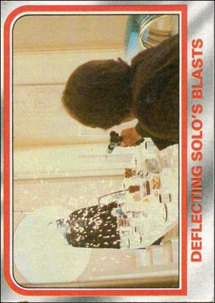 Star Wars: The Empire Strikes Back: Series 1 (Base Set) card 88 Deflecting Solo's Blasts