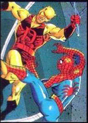 Spider-Man II: 30th Anniversary 1962 - 1992 (Base Set) card 40 Daredevil