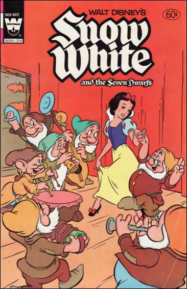 Walt Disney's Snow White and the Seven Dwarfs issue nn-D White Whitman Cover #90091-204