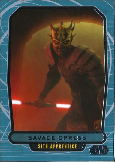 Star Wars Galactic Files (Base Set) card 236 Savage Opress Stih Apprentice