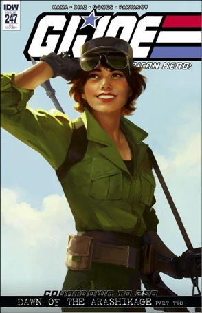 G.I. Joe: A Real American Hero issue 247-D Miguel Mercado Yesteryear Cover 1/500