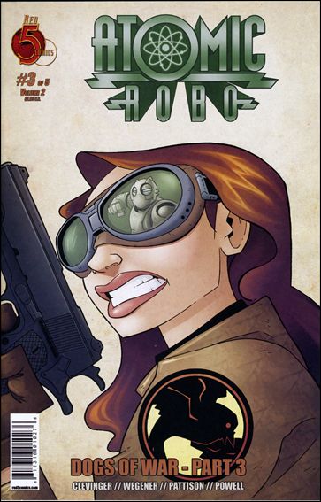 Atomic Robo: Dogs of War issue 3