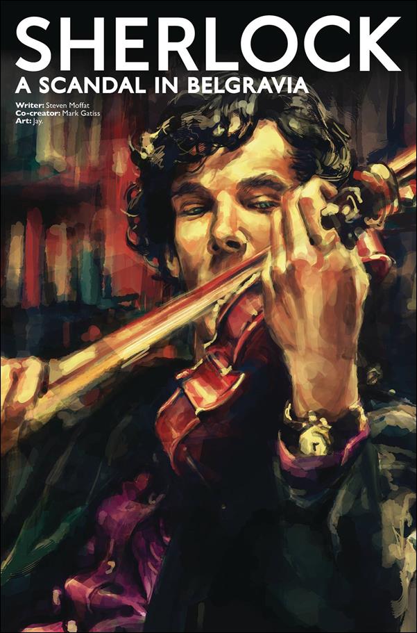 Sherlock: A Scandal in Belgravia issue 5 Alice X. Zhang Cover