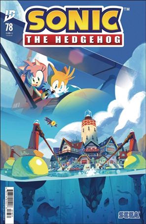 Sonic the Hedgehog (2018) issue 78-C Nathalie Fourdraine 1:10 Cover