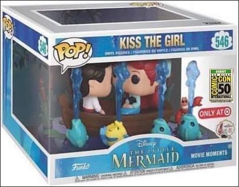 POP! Disney figure 546 Kiss the Girl SDCC 2019 Debut Target Exclusive