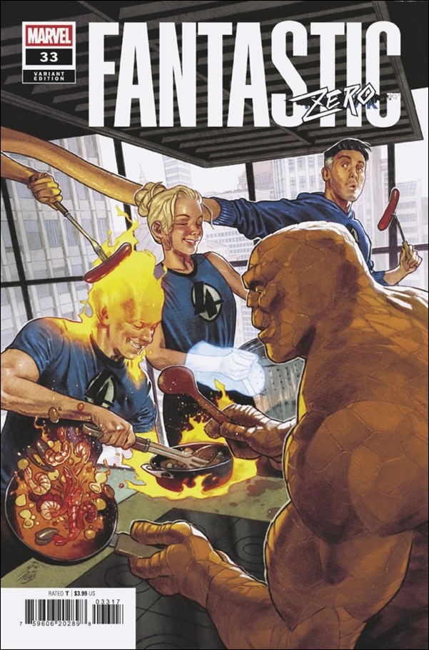 Fantastic Four (2022) issue 33-F Francesco Mobili 1:25 Cover