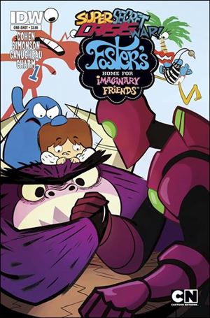 Super Secret Crisis War! Foster's Home for Imaginary Friends issue 1 Brittney Williams Cover