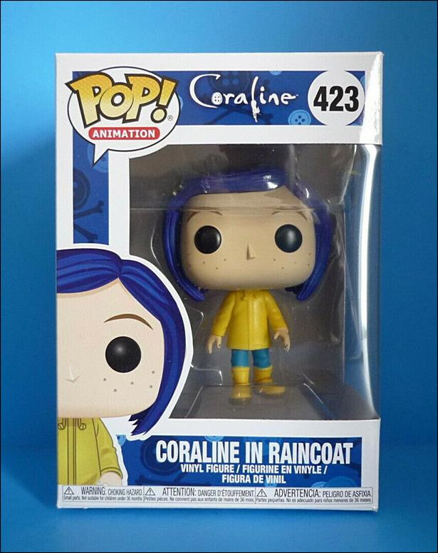 POP! Animation figure 423 Coraline in raincoat