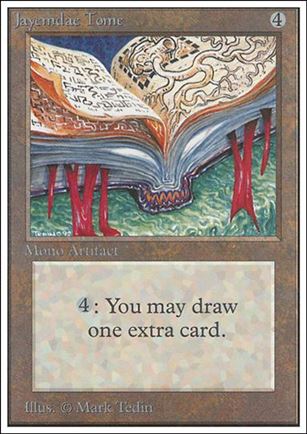 Magic the Gathering: Unlimited (Base Set) card 256 Jayemdae Tome