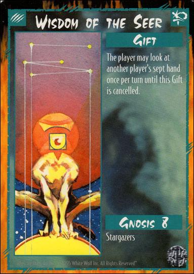 Rage Limited (Base Set) card 302 Wisdom of the Seer 