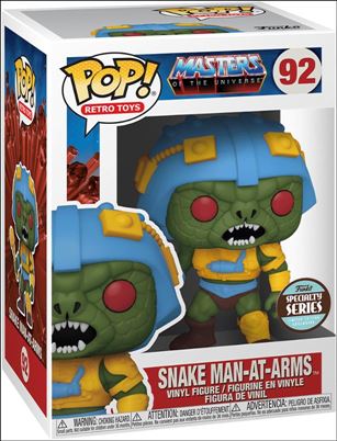 POP! Retro Toys figure 92 Snake Man-At-Arms Specialty Series