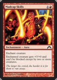 Magic the Gathering: Gatecrash (Base Set) card 98 Madcap Skills