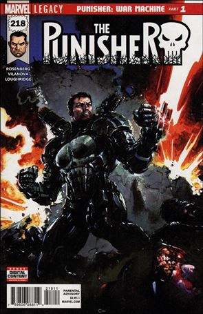 Punisher (1987) issue 218 Clayton Crain Cover