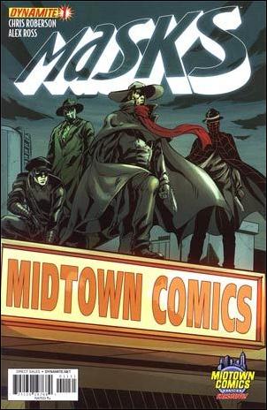 Masks issue 1-SQ Midtown Comics Store Cover