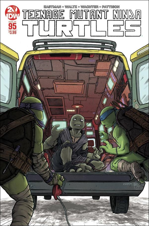 Teenage Mutant Ninja Turtles (2011) issue 95-E Dave Wachter Cover (2nd Printing)