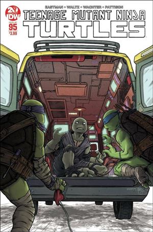 Teenage Mutant Ninja Turtles (2011) issue 95-E Dave Wachter Cover (2nd Printing)
