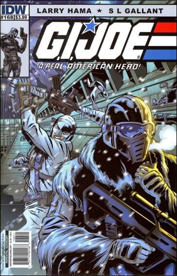 G.I. Joe: A Real American Hero issue 168 S L Gallant & Gary Erskine Cover
