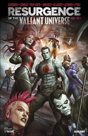 Resurgence of the Valiant Universe issue 1-B Agustin Alessio Cover
