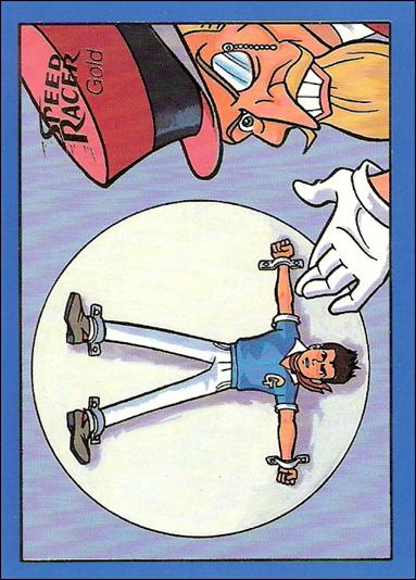 Speed Racer (Gold Foil Subset) card 21 The Terrifying Gambler