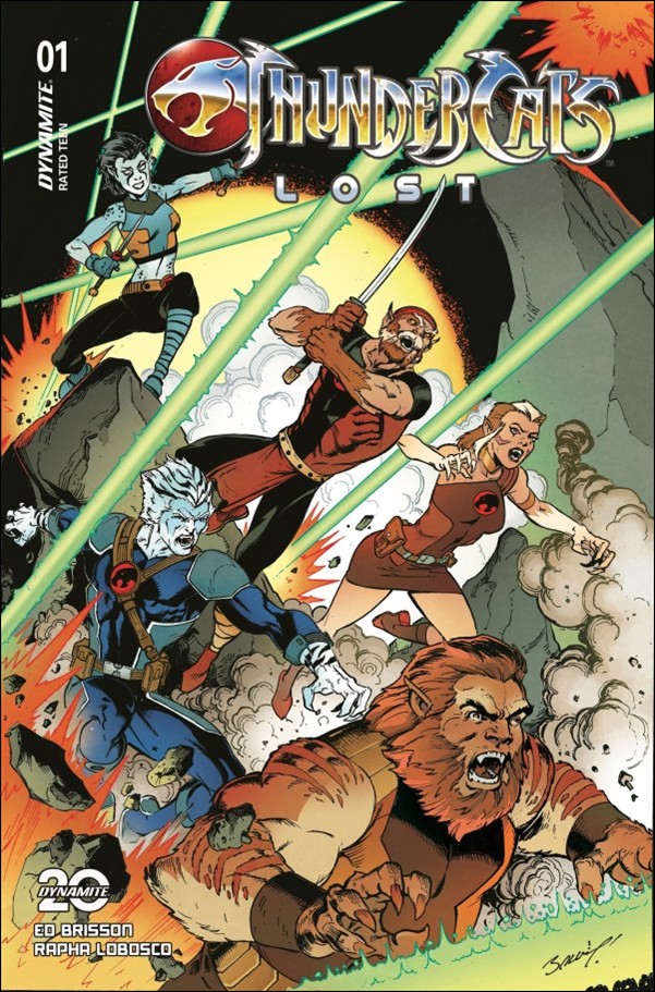 Thundercats: Lost issue 1-D Mark Bagley Cover