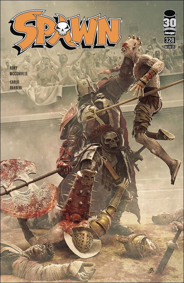 Spawn issue 328 Bjorn Barends Cover