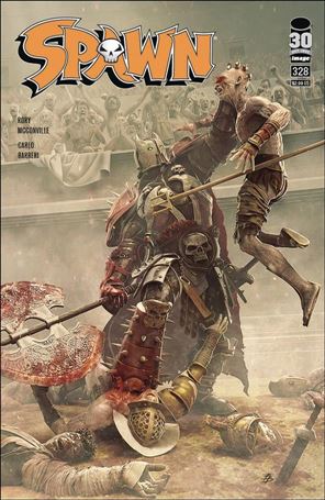 Spawn issue 328 Bjorn Barends Cover