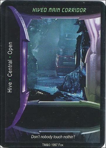 Aliens/Predator (Base Set) card 166 Hived Main Corridor