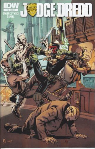 Judge Dredd (2012) issue 12-B Andrew Currie 1:10 Cover