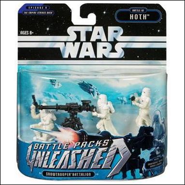 Star Wars: Unleashed Multi-Figure Battle Packs figure 13 Battle of Hoth - Snowtrooper Battalion