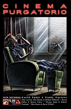 Alan Moore's Cinema Purgatorio issue 2-C Code Pru Cover